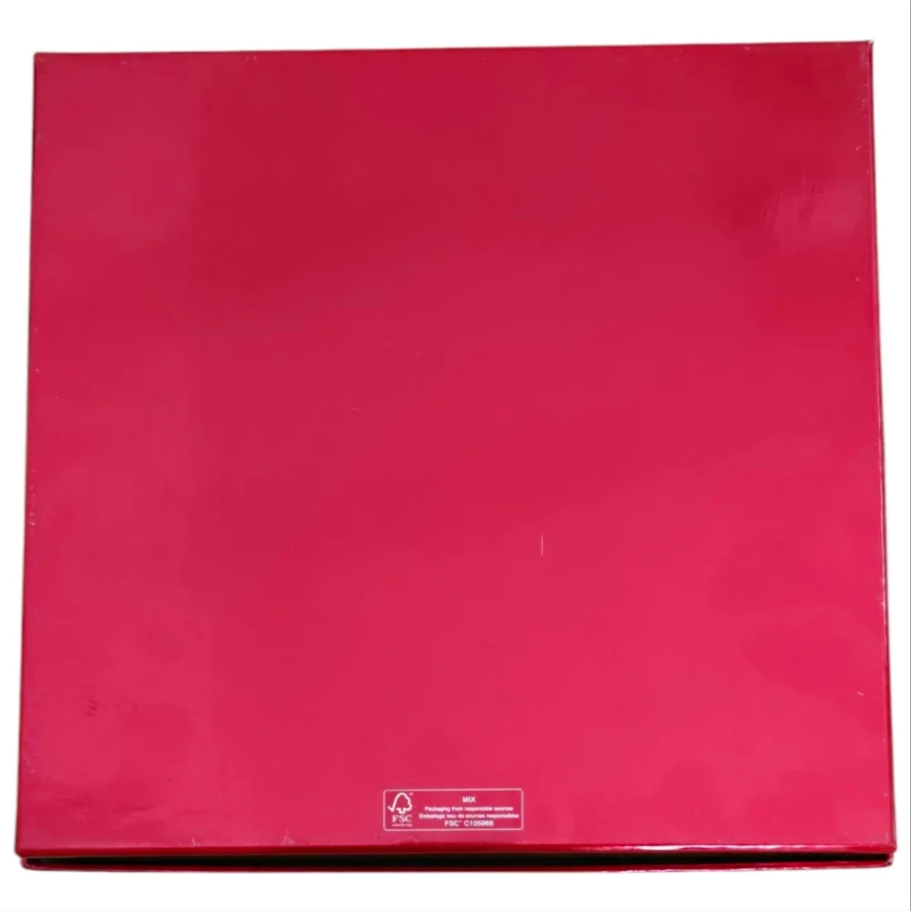 ✨ Jimmy Choo I Want Choo Red Glitter Luxury Fragrance Storage Box BOX ONLY